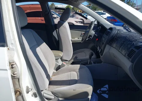 2009 Kia Spectra Ex from USA, damaged, VIN KNAFE222295657899